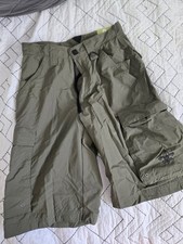 Boy Scouts of America Shorts Mens X-small Green Centennial Uniform Nylon NEW