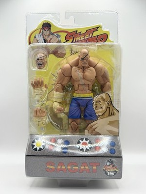 Sota Toys Street Fighter II Sagat Action Figure New Capcom Video Game