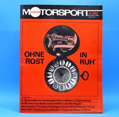 Illustrierter Motorsport IMS 3 1981 Dacia 1310 Dresden Buggies Kali Merkers R