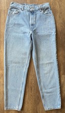 VTG LEVI'S 550 Relaxed Tapered Jeans Women s Mis 10 Short 100 Cotton Denim
