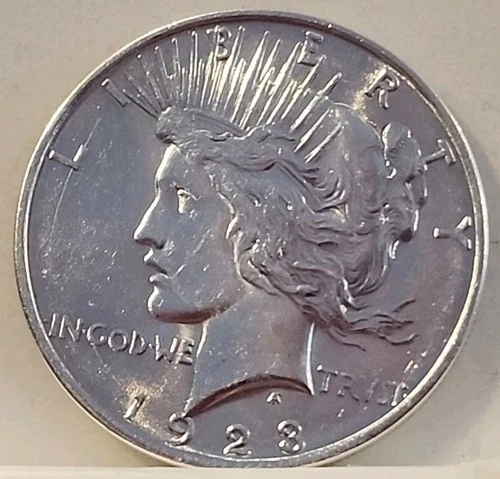 1923 D Peace Silver Dollar ■ GEM/BU ■ #2653 ■ Mirror Finish