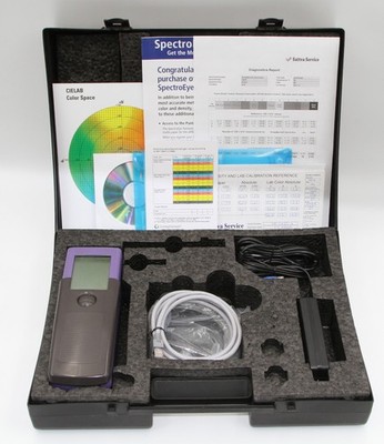 GretagMacbeth (X-Rite)  SpectroEye Spectrophotometer, M0, 4.5mm Aperture.