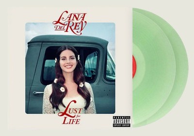 Lana Del Rey ~ Lust for Life *NEW SEALED* Coke Bottle Clear Color 2x Vinyl LP
