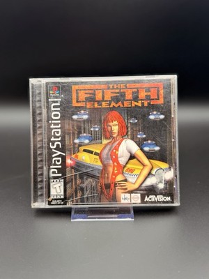 The Fifth Element PS1 PlayStation 1 Complete CIB -TESTED-FAST SHIPPING!