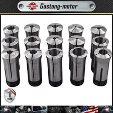 1/8" To 1" Capacity TIR 0.0005" High Precision 5C Round Collet 15 Pcs Set