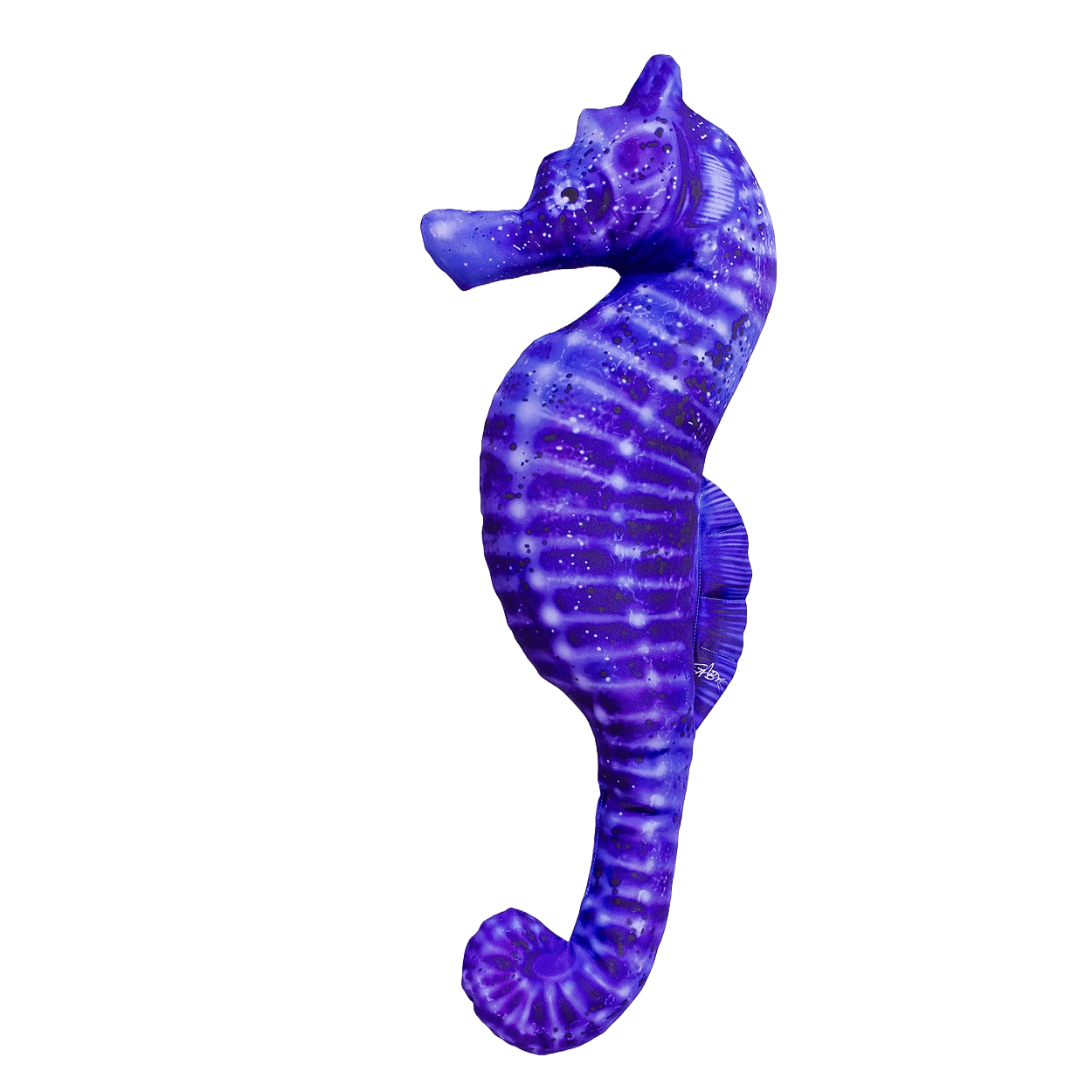 Gaby Fish Pillows Medium Blue Seahorse Saltwater Fish Pillow Cushion - 60cm