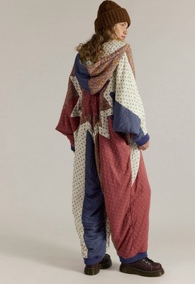 Free People Morning Star Quilted Jumpsuit XS HTF SOLD OUT DISCONTIN.