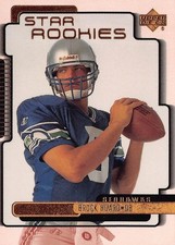 1999 Upper Deck - Star Rookies Brock Huard #237 (RC) Seahawks NFL Rookie Card. rookie card picture