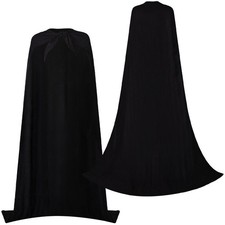 Elphaba Black Cloak Cosplay Costume Women's Cape Halloween Carnival Suit