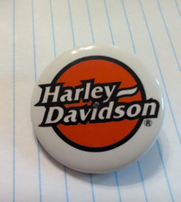 Vintage Harley-Davidson Blinking Red Light Up Pin Pinback - New Batteries