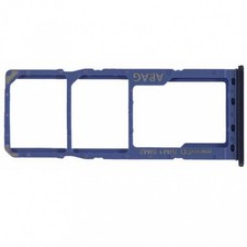 SIM Tray For Samsung Galaxy M51 Dual Card Adapter Dark Blue Replacement