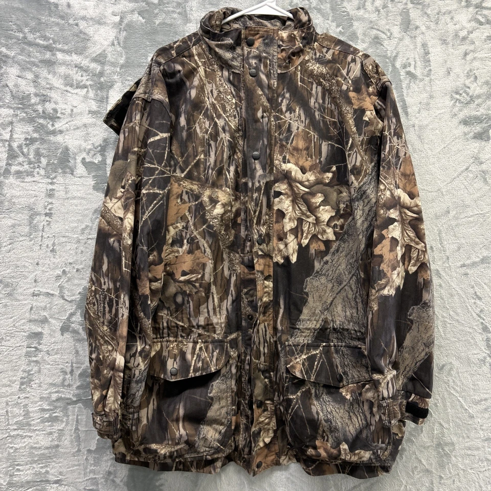 Vintage L.L. Bean Jacket Mens Extra Large Camo Goretex Hunting Gorpcore MU72 - Image 2 of 4