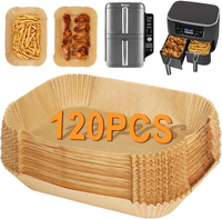 Backpapier 120 StüCk HeißLuftfritteuse Ninja Double Stack Xl Air Fryer ZubehöR