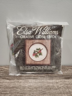 Vintage Elsa Williams Cross-Stitch Kit #02005 New In Package Old Stock Unopened