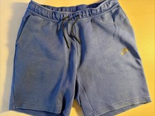 Nike Sportswear Tech Fleece Blue Shorts Size M