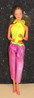 Vintage Barbie Mattel Sweet Roses PJ Doll Steffi Face Doll Brown Hair 1983