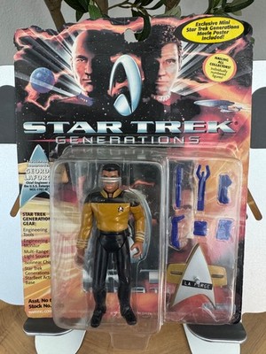 Star Trek Generations Playmates Geordi LaForge