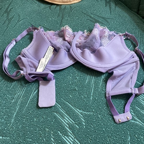 Victoria’s Secret Dream Angels Push Up No Padding Purple Floral 36D - Bild 8 von 8