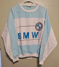 Vintage BMW Long Sleeve Cotton Shirt Distressed Used As-Is