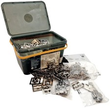 Composite Decking Fixing Clips. Stainless Steel. 200 Pack.