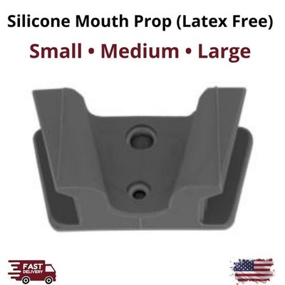 Hu-Friedy 2/Box Markel Mouth Prop Bite Block S/M/L Latex-Free Autoclavable