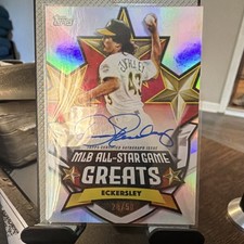 Topps 2025 Series 2 Dennis Eckersley Gold #20/50 All-Stars Athletics