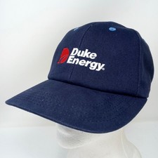 Vintage Duke Energy Power Made in USA Adjustable Strapback Hat Cap NC K-Products