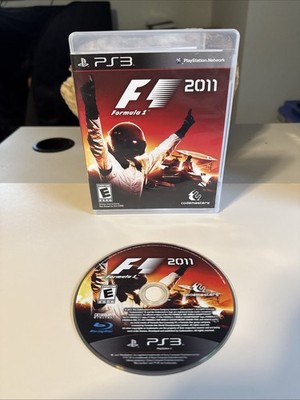 F1 2011 Formula 1 PS3 (Sony PlayStation 3, 2011). Tested. Clean Throughout!