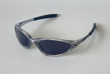 Vintage Retro Oakley Minute 1.0 Gen 1 Sunglasses Clear Transparent Gray Frame Bl