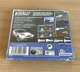 V Rally 2 Expert Edition Sega Dreamcast Game Complete PAL