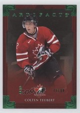 2013-14 Upper Deck Artifacts Team Canada Emerald /99 Colten Teubert #131 xp6
