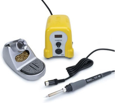 Hakko FX888DX-010YW - Digital Soldering Station with Rotary Encoder Yellow Hous