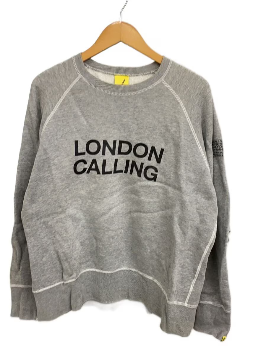 LOOPWHEELER Elbow patch distressing Sweatshirt gr… - image 1