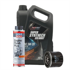 5w20 Fully Synthetic Ecoboost Engine Oil ACEA C5 5L + Oil Filter + Engine Flush 8.90 per litre