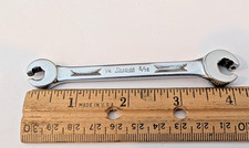 Snap-on Underline 14 516 6-pt Sae Doubl-end Flare Nut Wrench Rxh8106 1984 Us