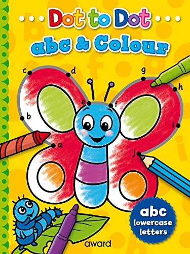 Dot to Dot abc and Colour: Lowercase Letters by Angela Hewitt PAPERBACK - Image 5