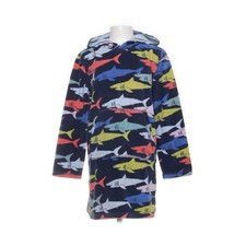 Mini Boden, Kapuzenkleid, Größe: 140, Blau/Mehrfarbig, Baumwolle/Polyester #a4G