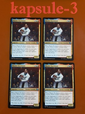 4x Baxter Stockman | Teenage Mutant Ninja Turtles | MTG Magic Cards