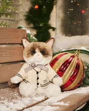 ✨Official Taylor Swift Folklore Album Cardigan Plush Cat - In-hand + Fast Ship!✨