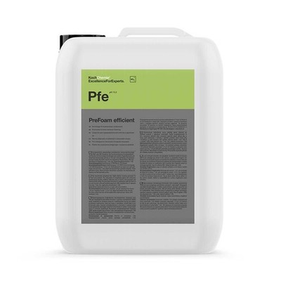 Koch Chemie PreFoam efficient Pfe 5L | Vorreiniger & Insektenlöser schäumend