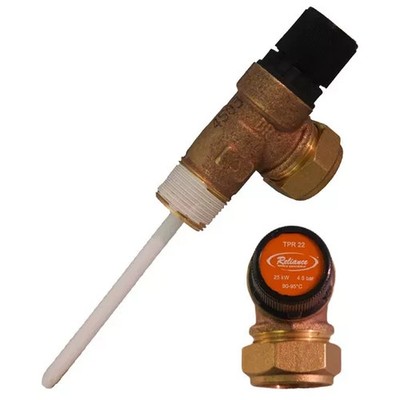 Reliance - 4,5 Bar TPR15 Druck- und Temperaturbegrenzungsventil 90-95°C