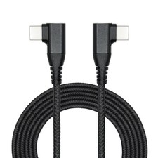 Right Angle USB C to C Cable 2M/6FT, 90 Degree 60W PD Type C Fast...