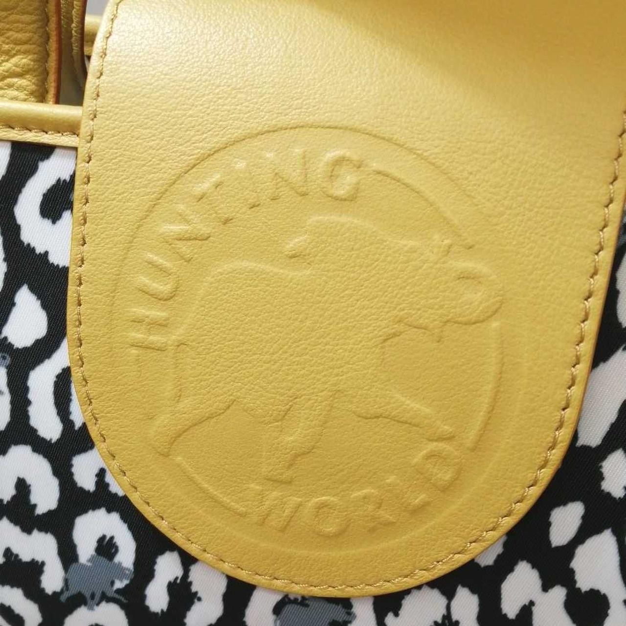2Way Shoulder Bag Leopard Pattern Logo Switch Pou… - image 2