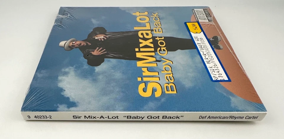 Baby Got Back by Sir Mix-A-Lot [ NEW CD Maxi-Single, 1992 ] * SEALED * - Image 4 of 4
