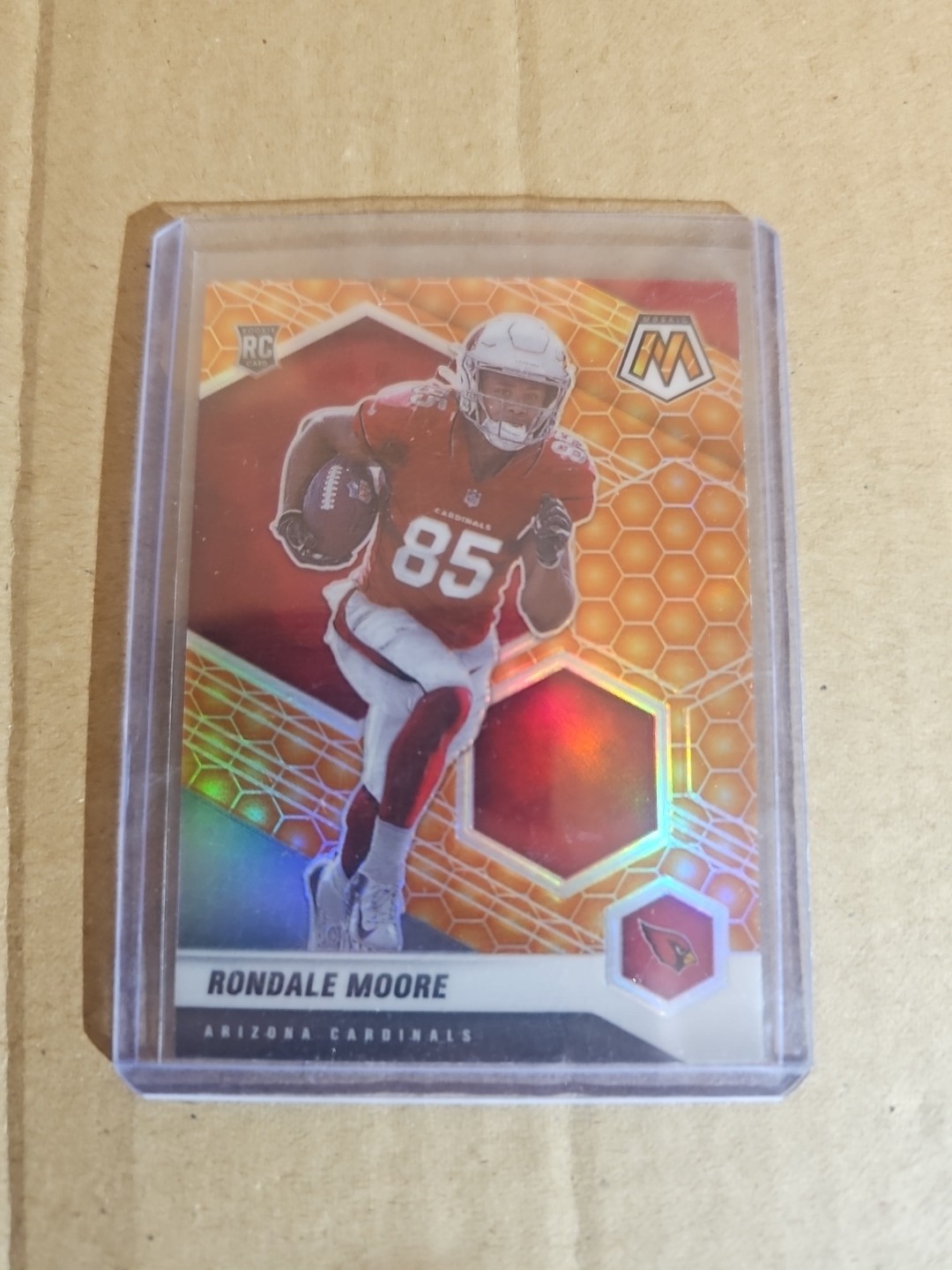 2021 Panini Mosaic Rookies Honeycomb Prizm Rondale Moore #317 0zu6