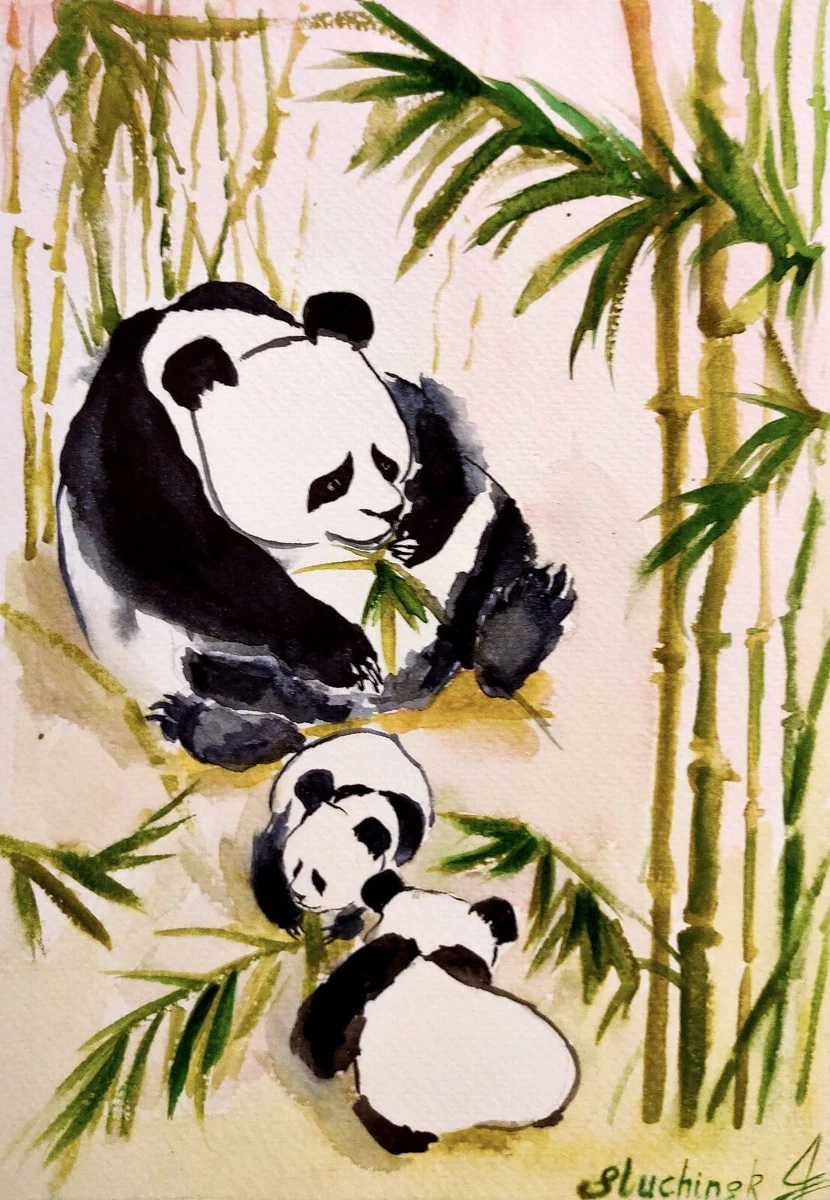 Panda painting deals