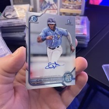 2022 Bowman Chrome Baseball Estanli Castillo 1st Bowman Autograph Base MINT