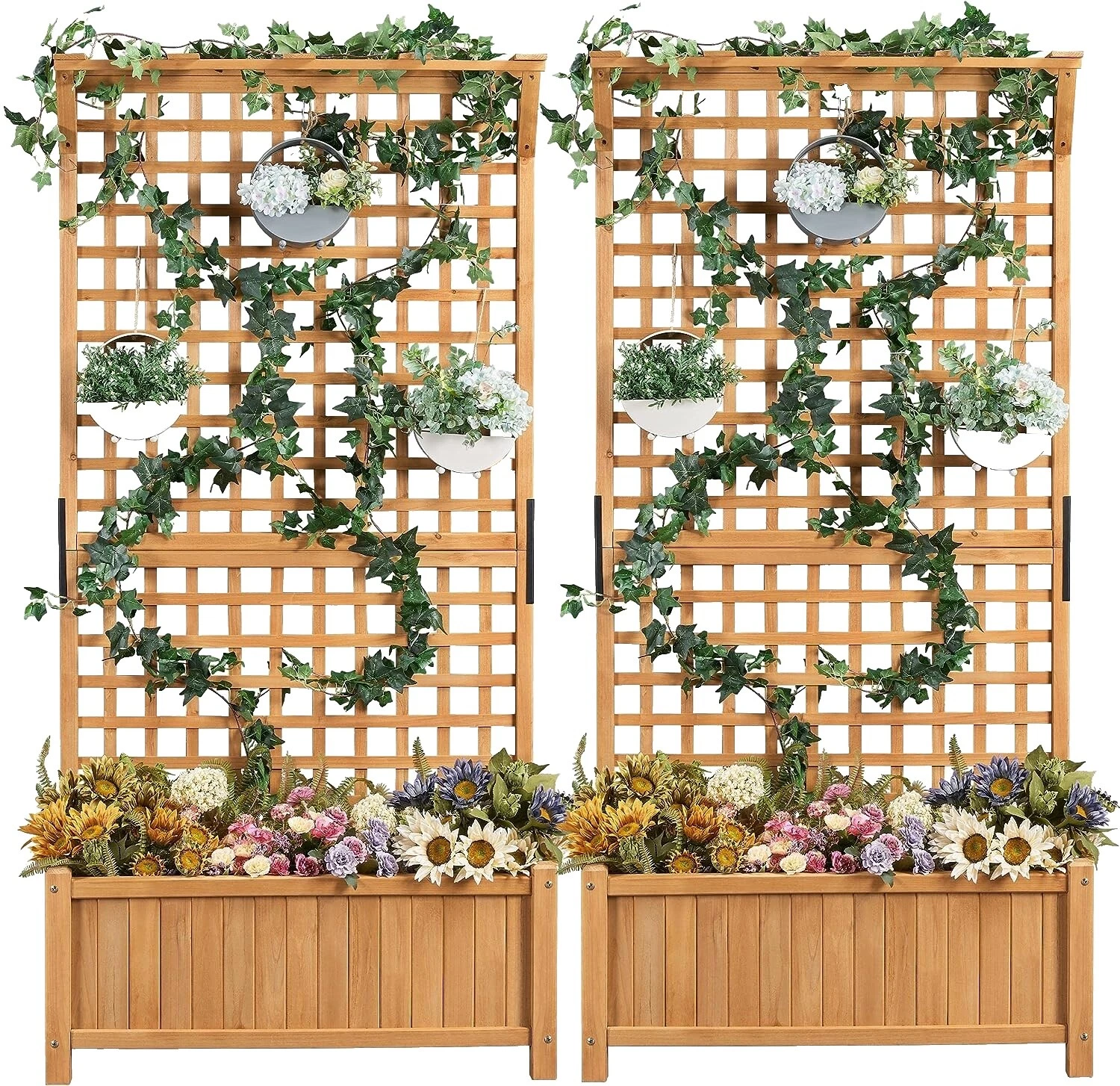 Glass Plant Baskets, Pots, Window Boxes & Saucers