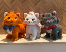  SALE Disney Store Japan Marie Toulouse Berlioz Fluffy Plush Cat Day 2024