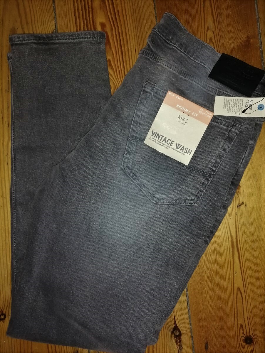 Купить M\u0026S VINTAGE WASH SKINNY FIT 